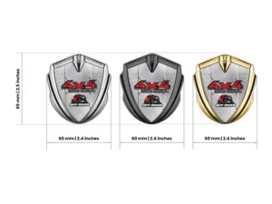 Car Badges Pro Edition Standard Metal Size